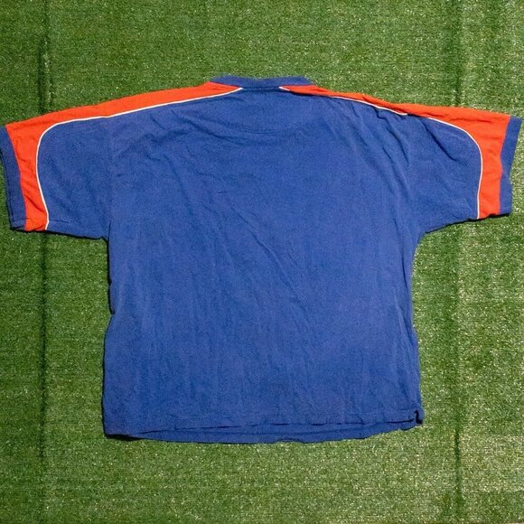 VINTAGE KANSAS JAYHAWKS KU PRO EDGE MENS CASUAL T SHIRT RED BLUE SIZE XXXL - Picture 3 of 8